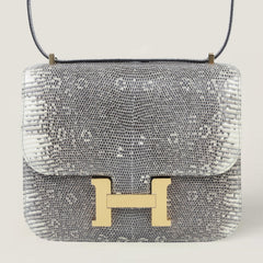 Mini 19 Ombre Lizard Leather Shoulder Bag – Gold Hardware - ArvelleParis