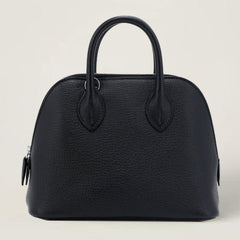 Arvelle Petite Black Fine Goatskin Handbag - Arvelle Paris