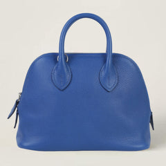 Mini 1923 Bleu France Evercolor Leather Handbag - Arvelle Paris
