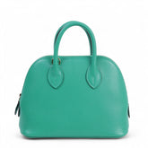 Mini Bolide 1923 Menthe Chevre Leather Handbag – Gold Hardware - ArvelleParis