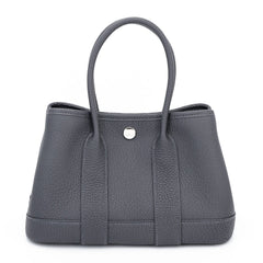 23cm Ardoise Negonda Leather Tote - Arvelle Paris