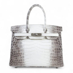 30cm Himalaya Gradient Nile Crocodile Handbag - Arvelle Paris