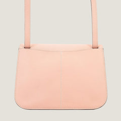 Mini 22cm Wild Rose Pink Smooth Calfskin Handbag - Arvelle Paris