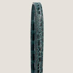 Roulis Mini 18cm Vert Cypress Alligator Leather Bag – Silver Hardware - ArvelleParis