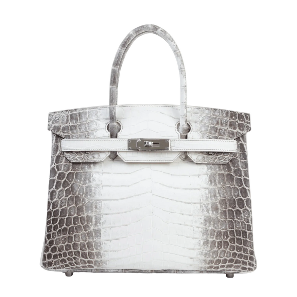 30cm Himalaya Gradient Nile Crocodile Handbag - Arvelle Paris