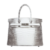 30cm Himalaya Gradient Nile Crocodile Handbag - Arvelle Paris