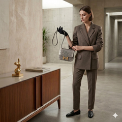 Mini 19 Ombre Lizard Leather Shoulder Bag – Gold Hardware - ArvelleParis