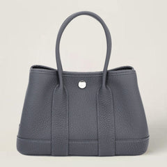 23cm Ardoise Negonda Leather Tote - Arvelle Paris