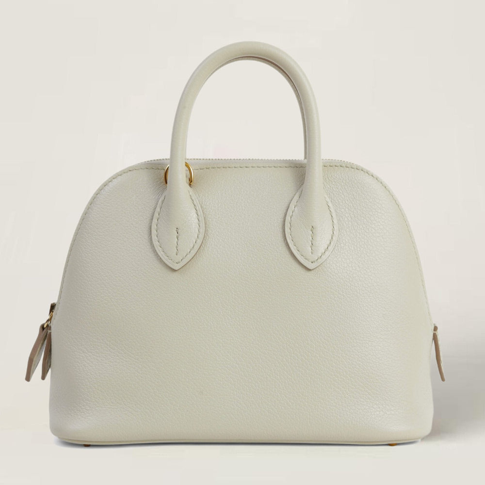 Mini Bolide 1923 Beton Evercolor Leather Handbag – Gold Hardware - ArvelleParis