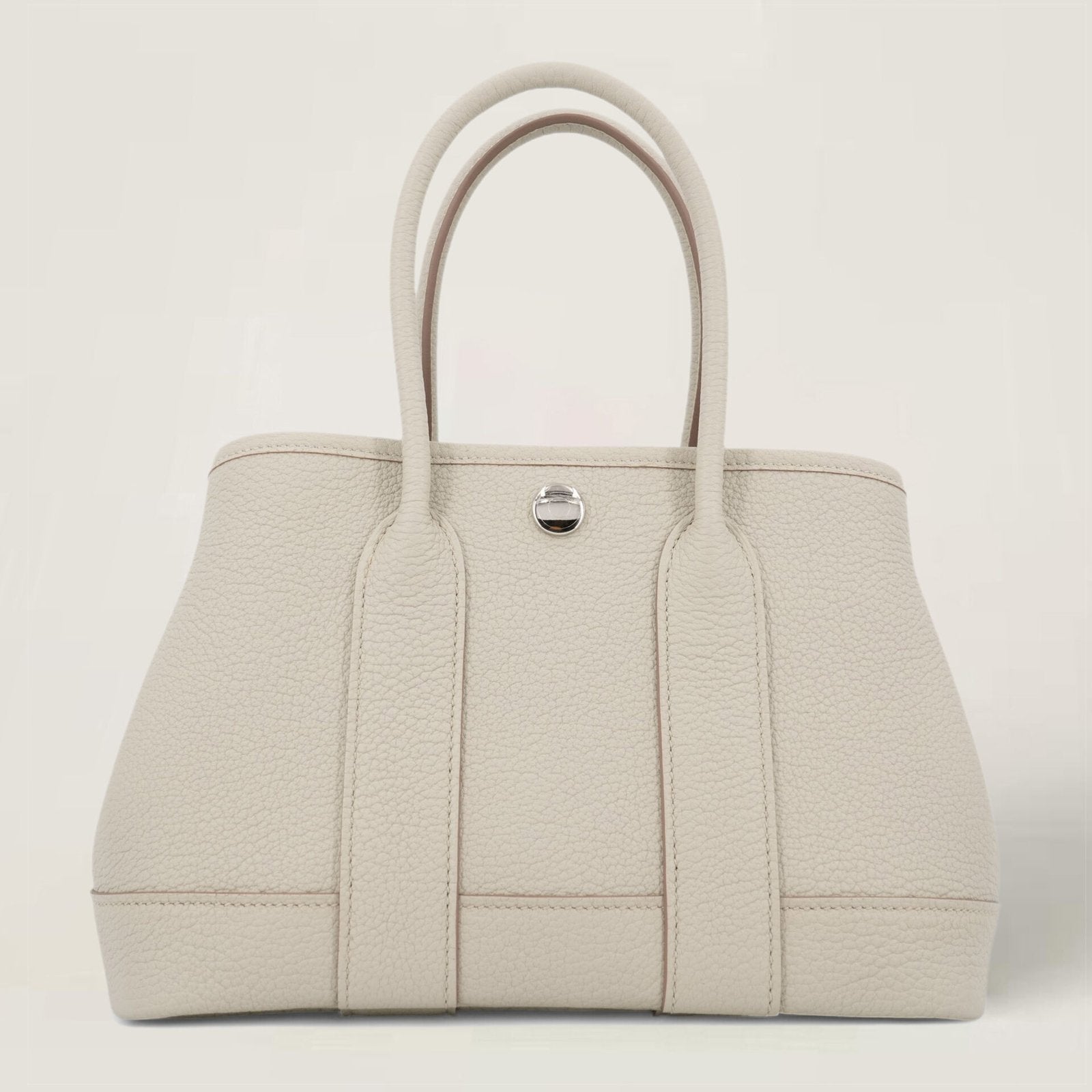 23cm Beton Negonda Leather Tote - Arvelle Paris