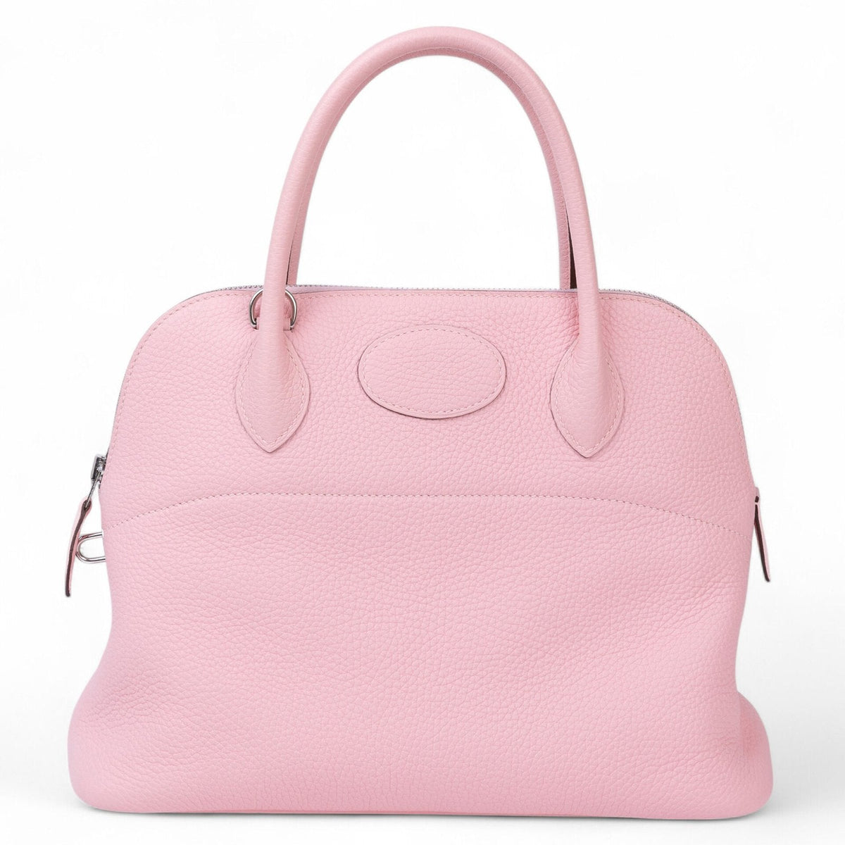31cm Petal Pink Soft Grain Calfskin Handbag - Arvelle Paris