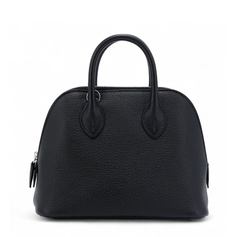 Arvelle Petite Black Fine Goatskin Handbag - Arvelle Paris