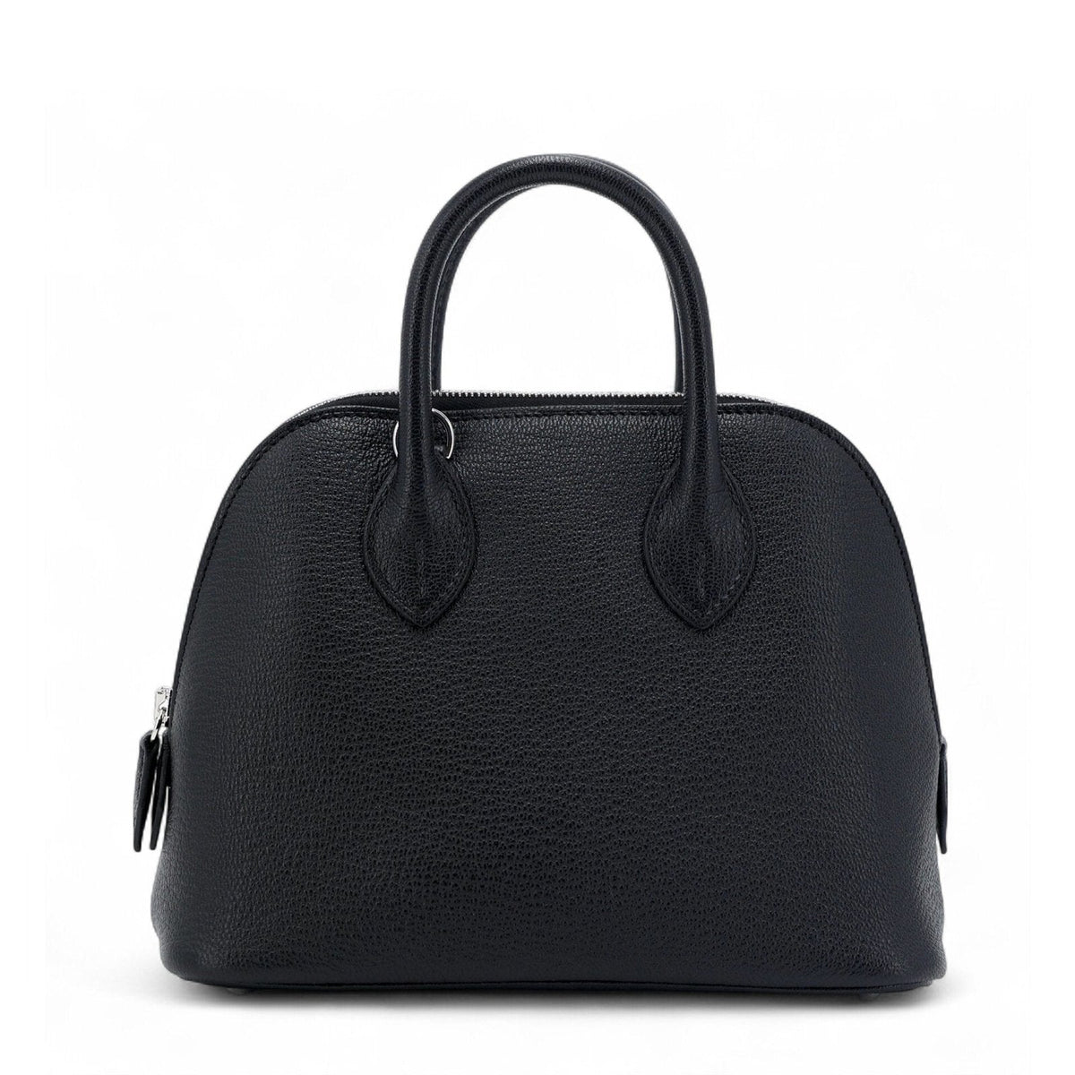 Arvelle Petite Black Fine Goatskin Handbag - Arvelle Paris