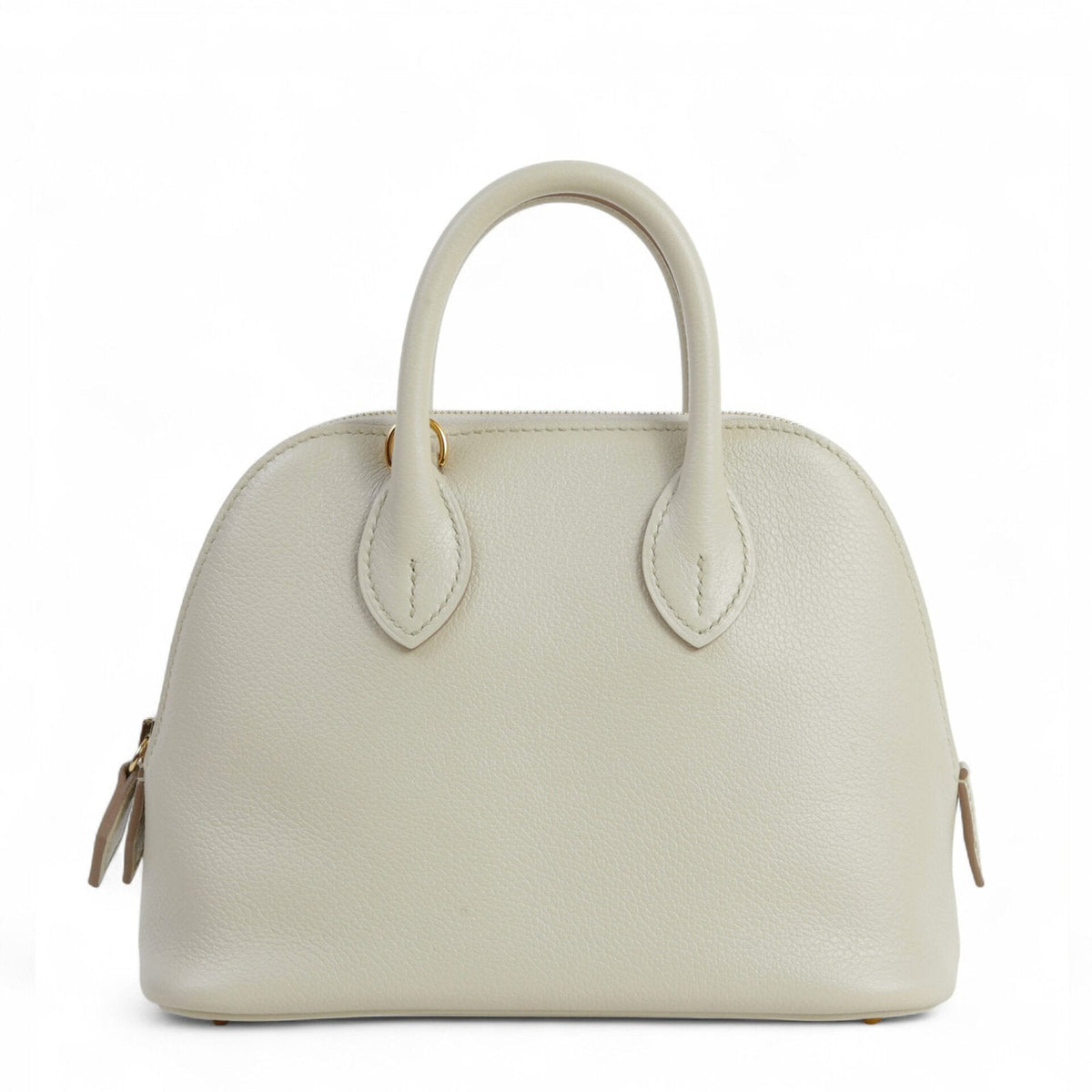 Mini Bolide 1923 Beton Evercolor Leather Handbag – Gold Hardware - ArvelleParis