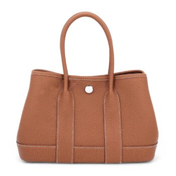 Neo 23 Ebene Ecru Beige Canvas and Negonda Leather Tote - Arvelle Paris