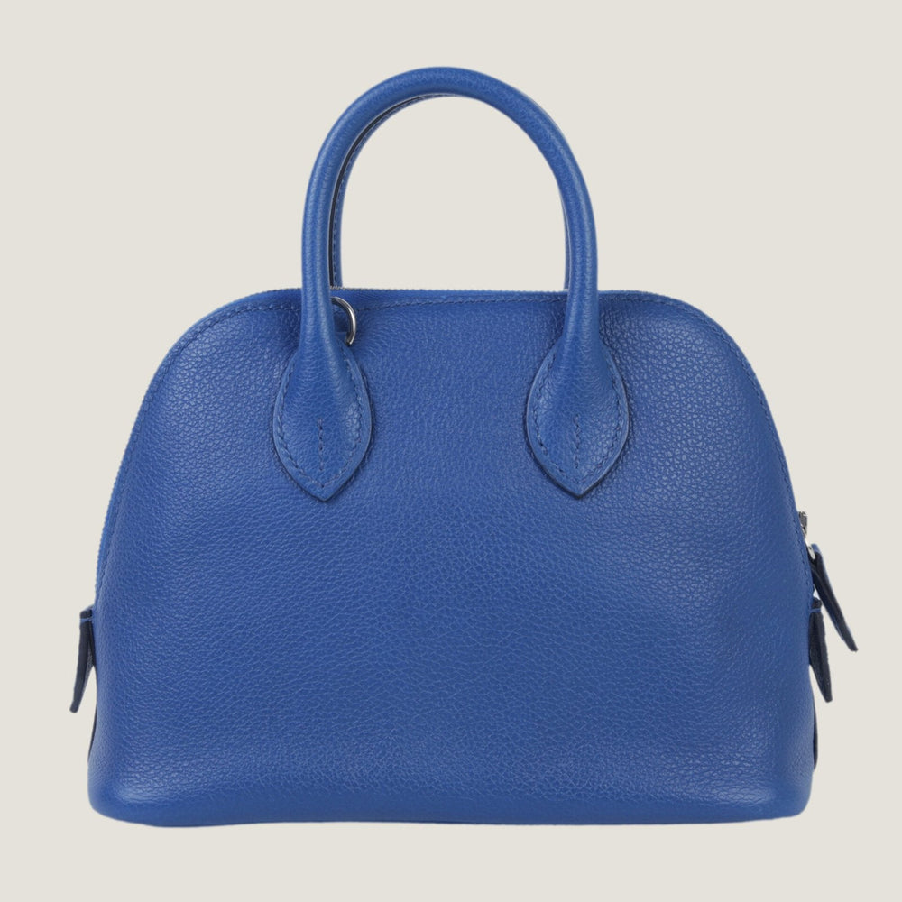 Mini 1923 Bleu France Evercolor Leather Handbag - Arvelle Paris