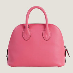 Mini 1923 Rose Azalee Evercolor Leather Handbag - Arvelle Paris