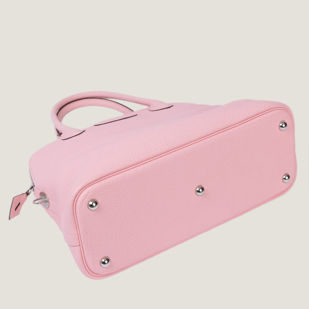 31cm Petal Pink Soft Grain Calfskin Handbag - Arvelle Paris