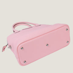 31cm Petal Pink Soft Grain Calfskin Handbag - Arvelle Paris