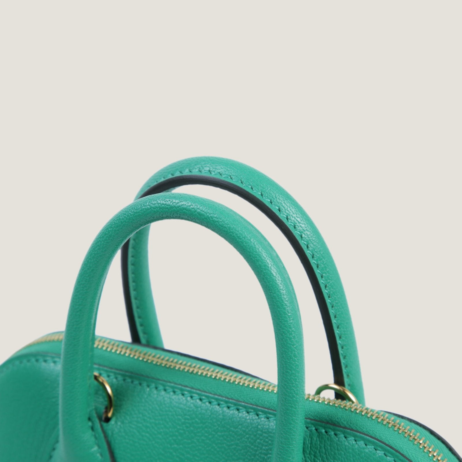 Mini 1923 Menthe Chevre Leather Handbag - Arvelle Paris