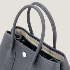 23cm Ardoise Negonda Leather Tote - Arvelle Paris