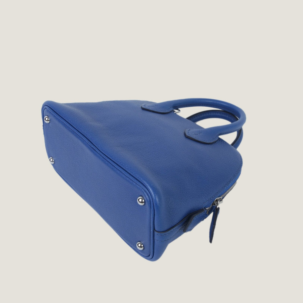 Mini 1923 Bleu France Evercolor Leather Handbag - Arvelle Paris