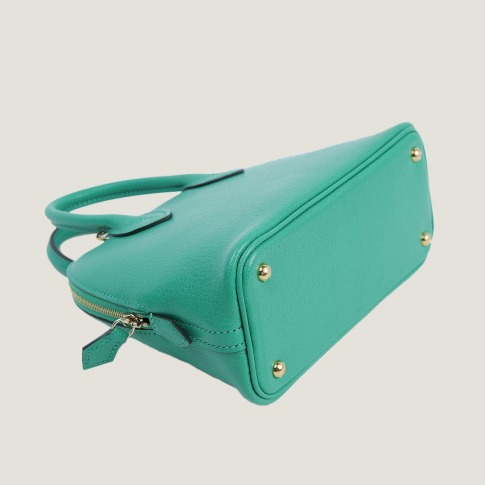 Mini 1923 Menthe Chevre Leather Handbag - Arvelle Paris