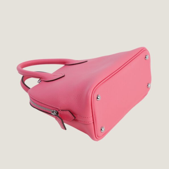 Mini 1923 Rose Azalee Evercolor Leather Handbag - Arvelle Paris