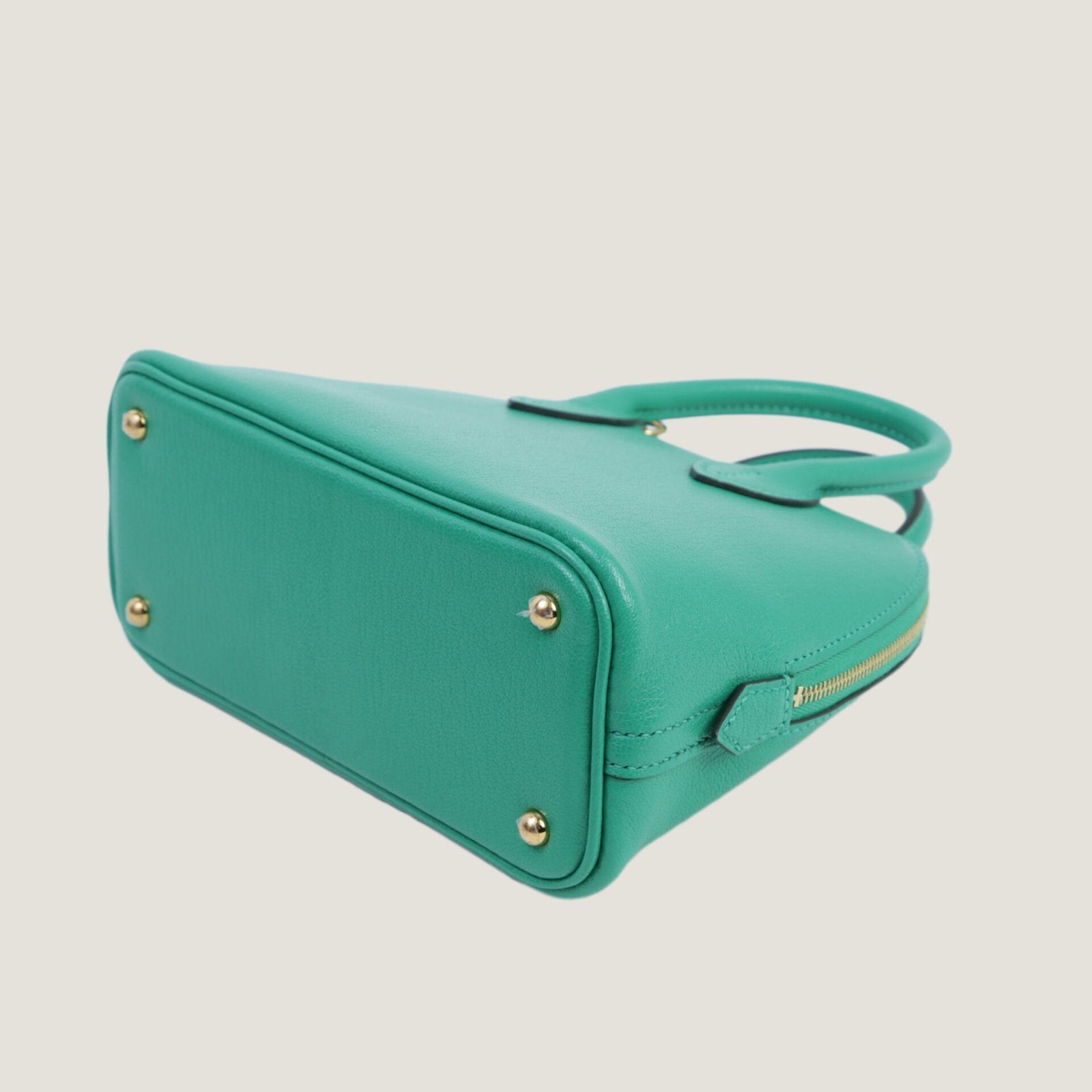 Mini 1923 Menthe Chevre Leather Handbag - Arvelle Paris