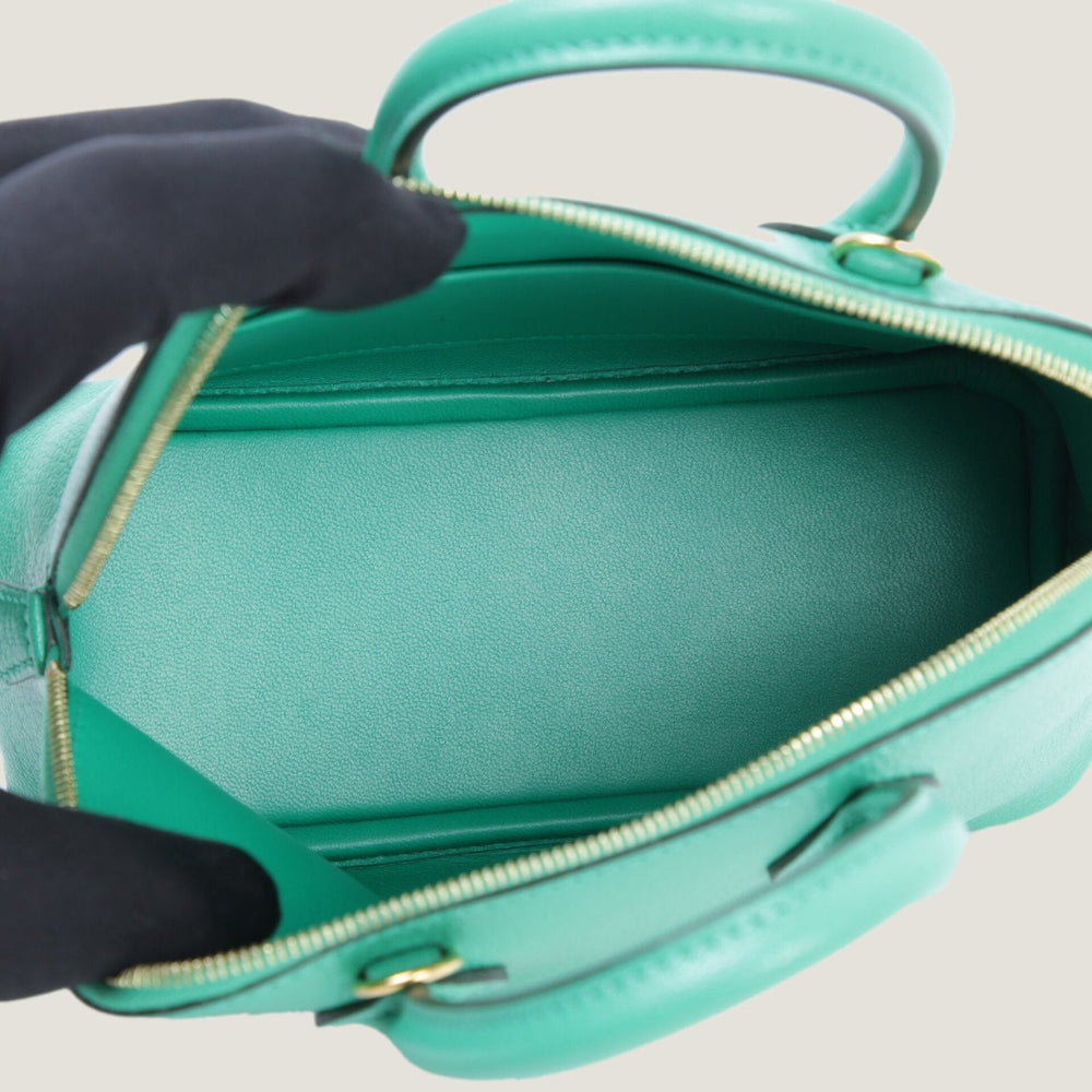 Mini 1923 Menthe Chevre Leather Handbag - Arvelle Paris