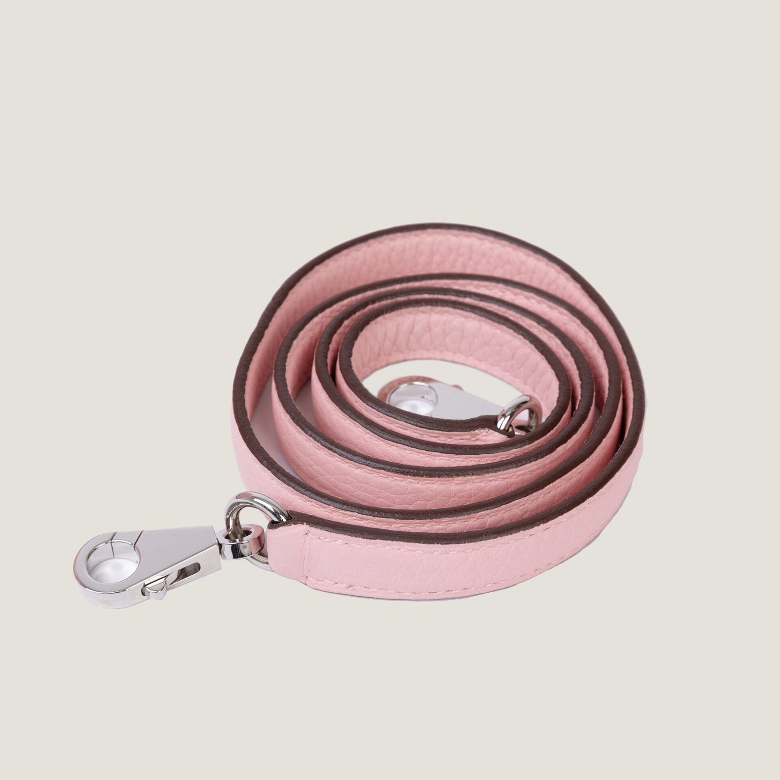 31cm Petal Pink Soft Grain Calfskin Handbag - Arvelle Paris