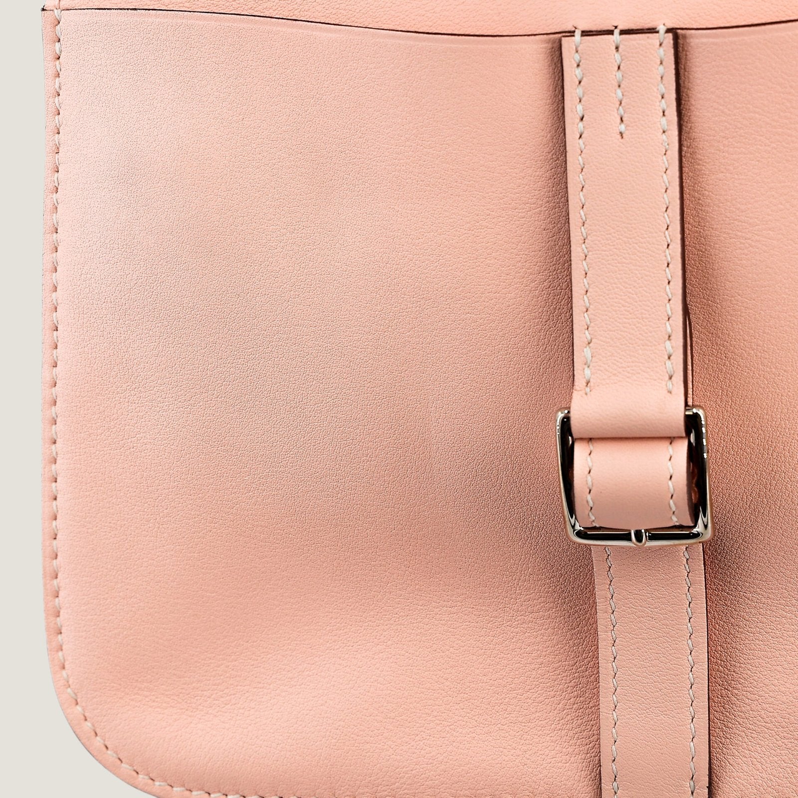 Mini 22cm Wild Rose Pink Smooth Calfskin Handbag - Arvelle Paris
