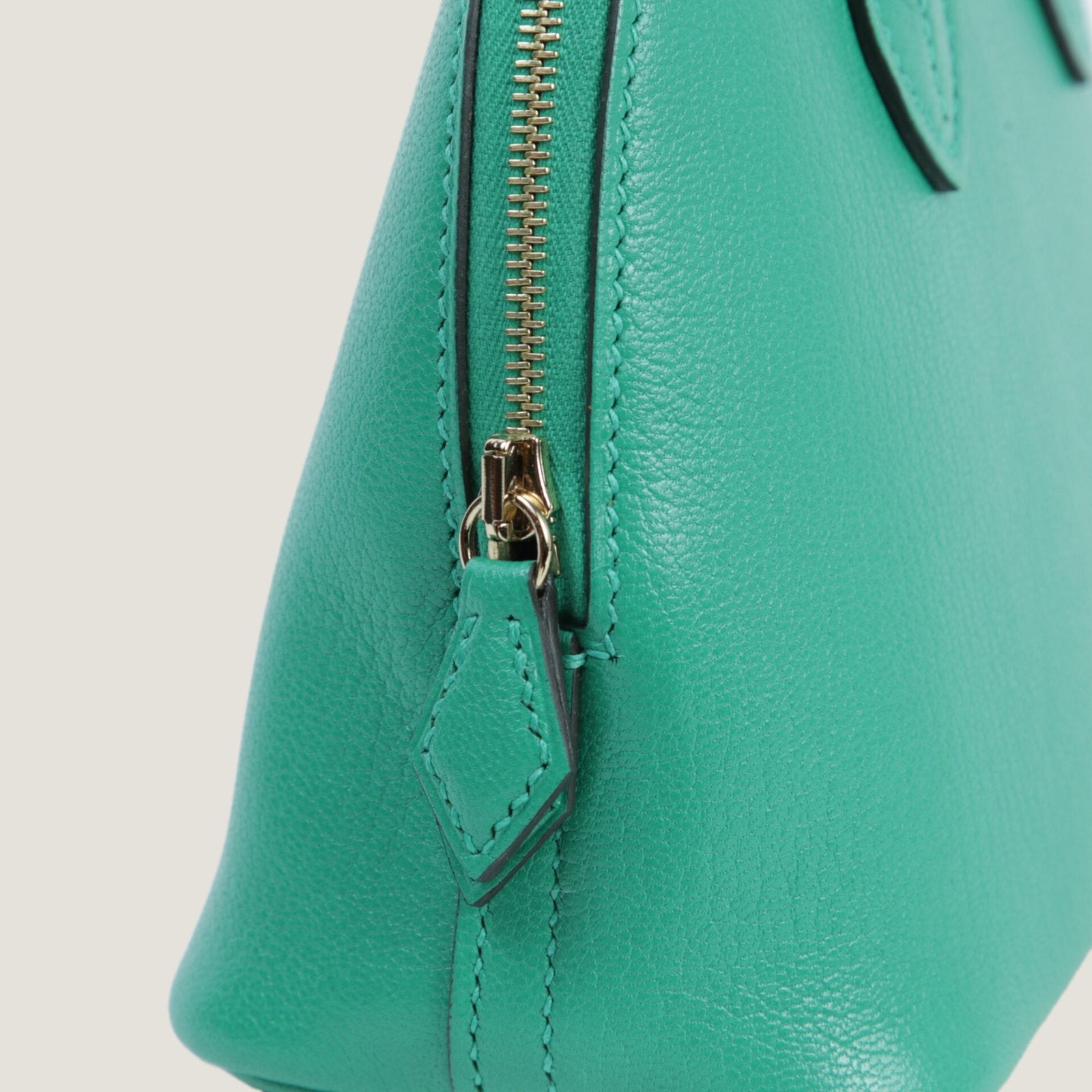Mini 1923 Menthe Chevre Leather Handbag - Arvelle Paris