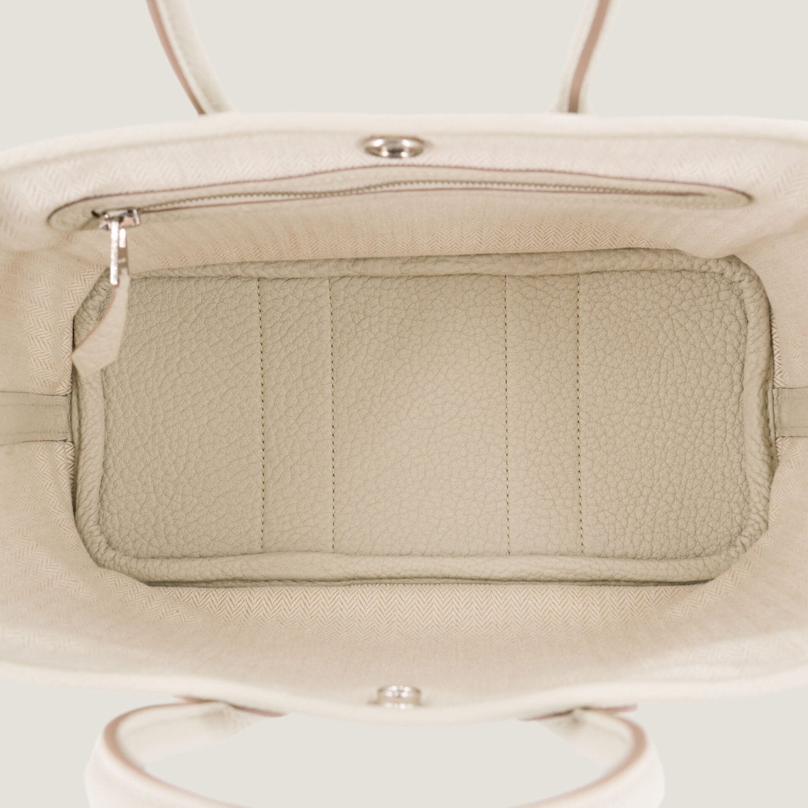 23cm Beton Negonda Leather Tote - Arvelle Paris