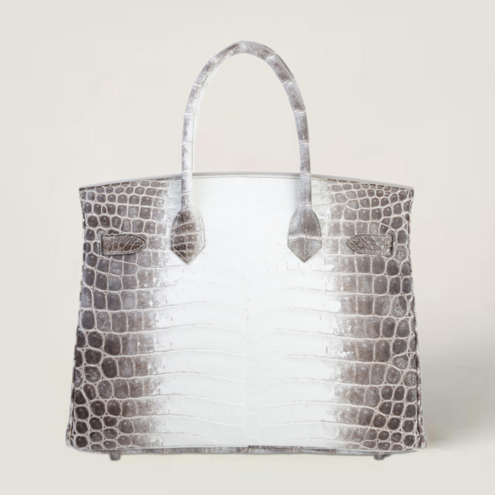 30cm Himalaya Gradient Nile Crocodile Handbag - Arvelle Paris
