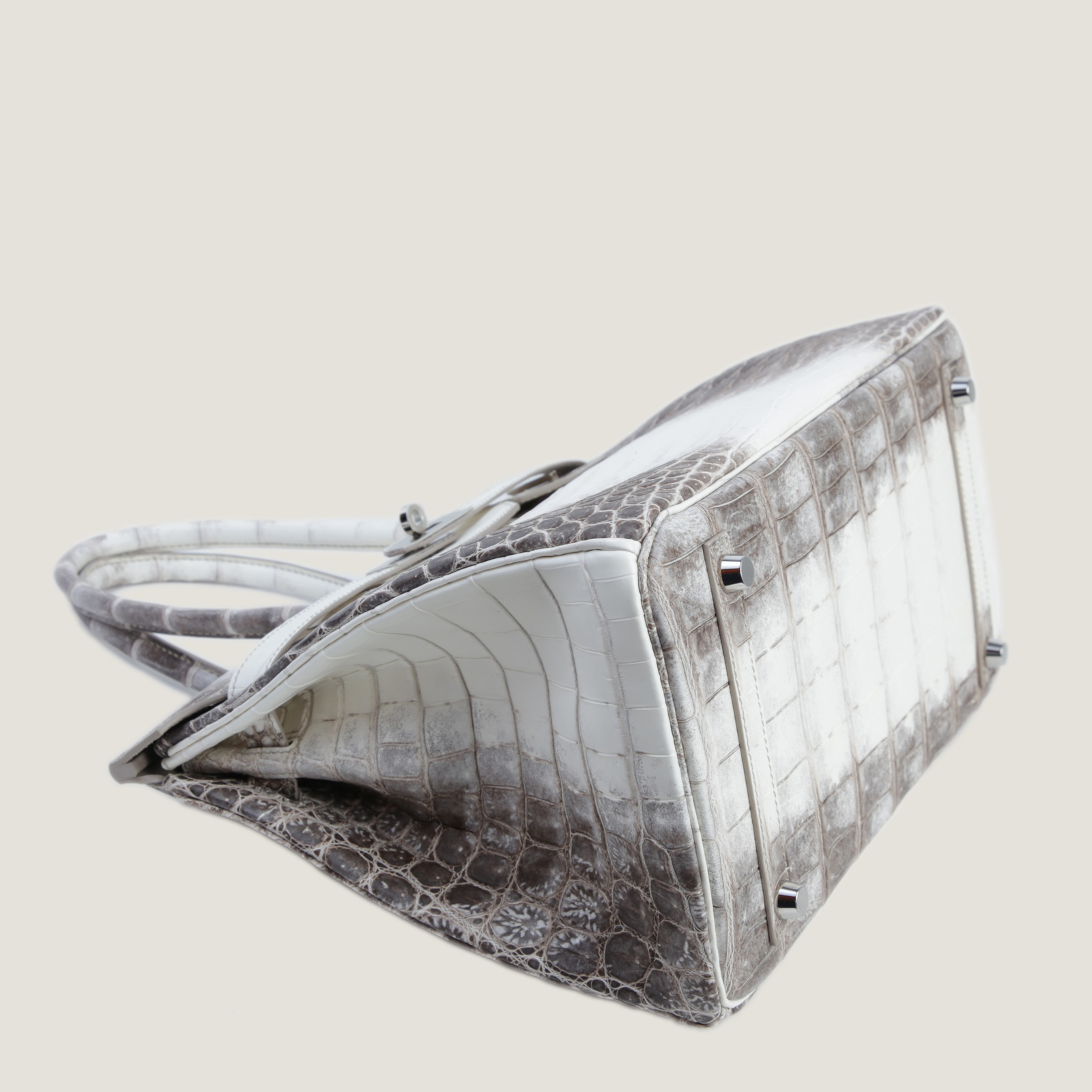 30cm Himalaya Gradient Nile Crocodile Handbag - Arvelle Paris