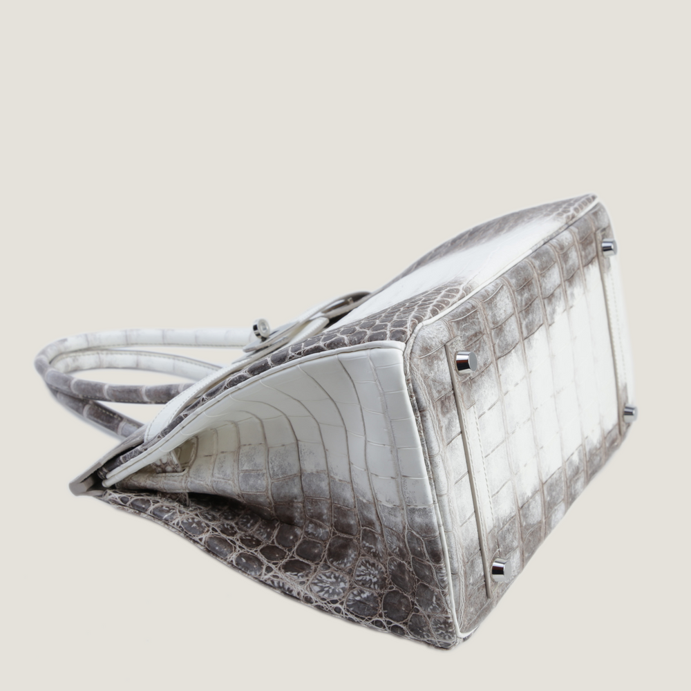 30cm Himalaya Gradient Nile Crocodile Handbag - Arvelle Paris