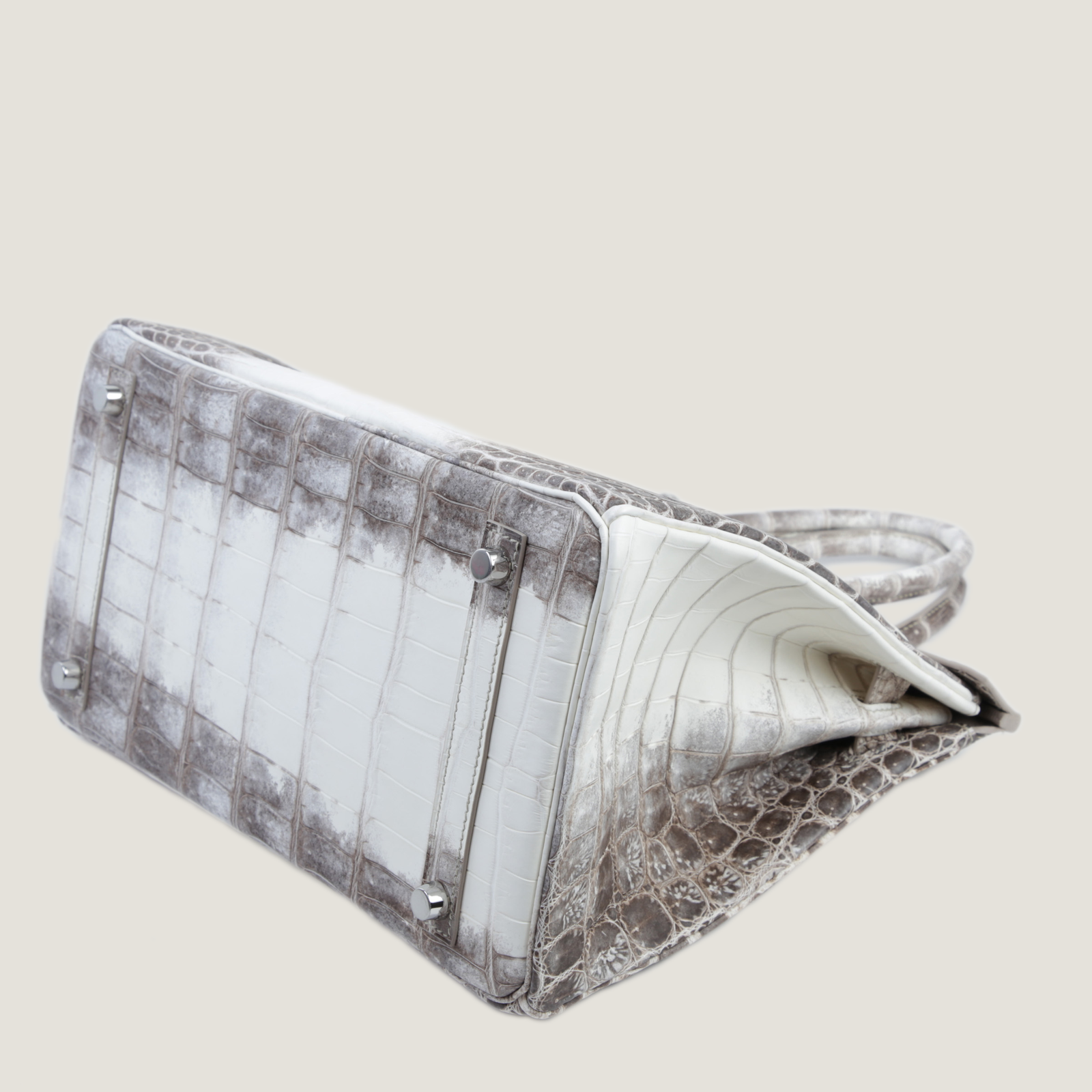 30cm Himalaya Gradient Nile Crocodile Handbag - Arvelle Paris