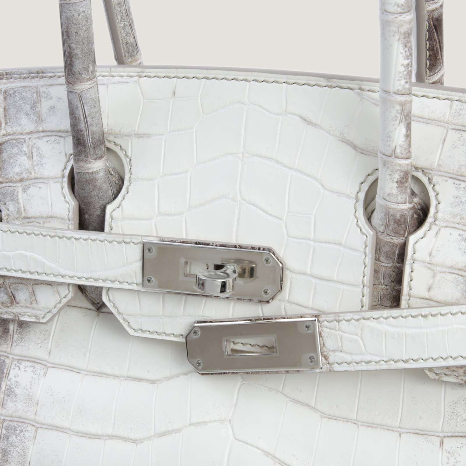 30cm Himalaya Gradient Nile Crocodile Handbag - Arvelle Paris