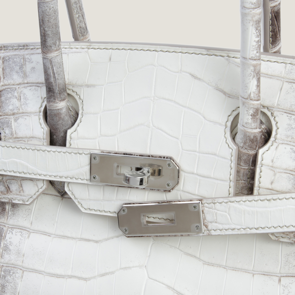 30cm Himalaya Gradient Nile Crocodile Handbag - Arvelle Paris