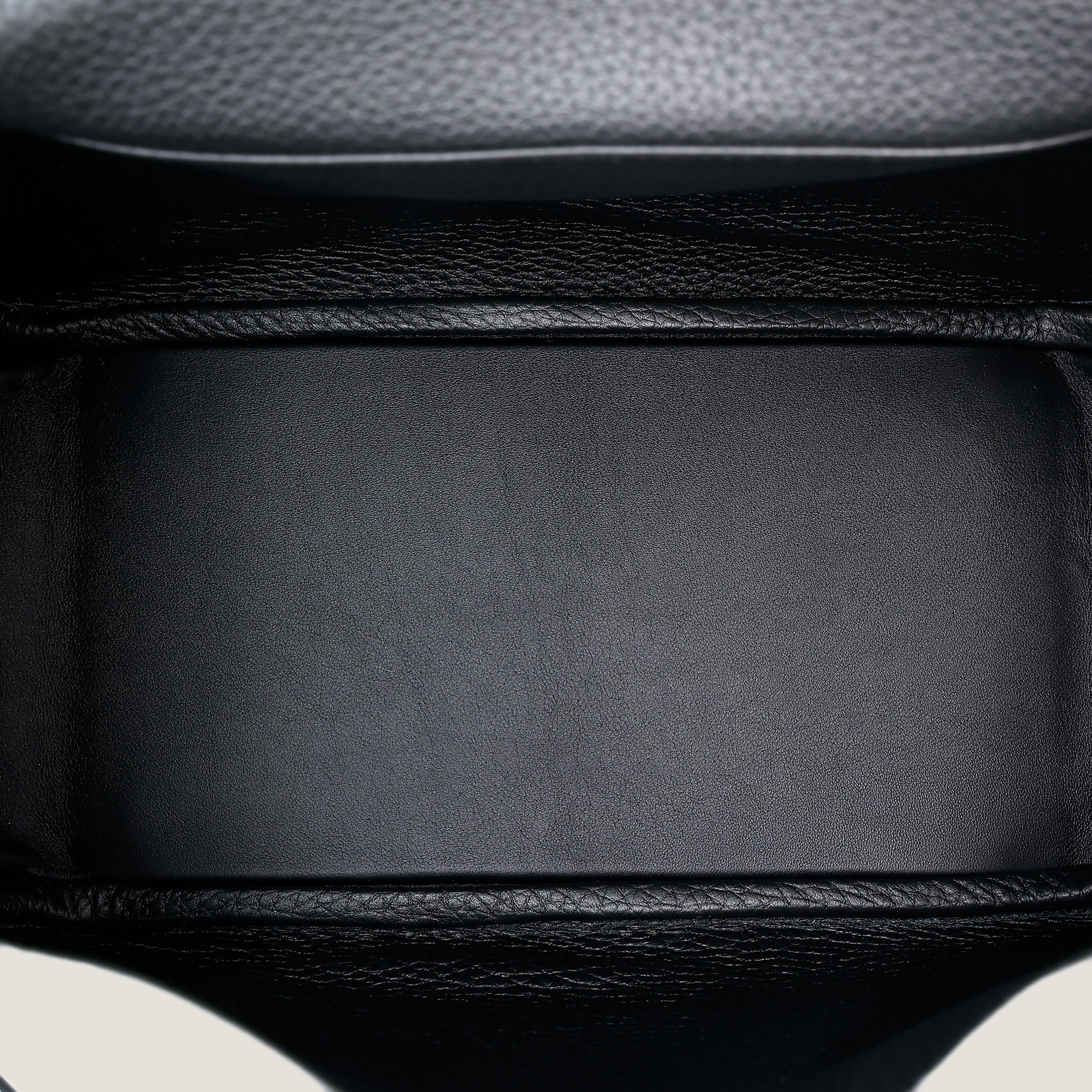 26cm Black Soft Grain Calfskin Handbag - Arvelle Paris